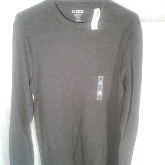 mens med.long sleeve t-shirt/sweater nwt old navy brand - Picture 1 of 8